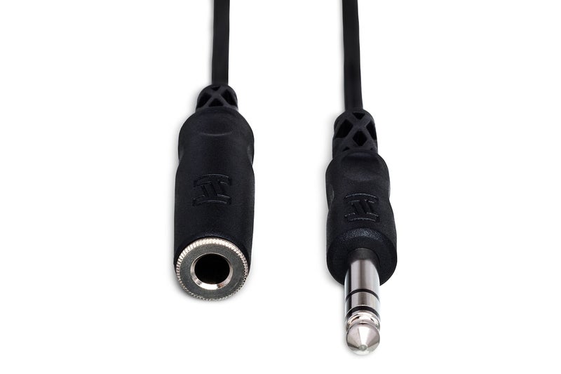 Hosa كابل تمديد سماعات الرأس Hosa HPE-325 بطول 1/4 بوصة TRS إلى 1/4 بوصة TRS، 25 قدم - Image 2